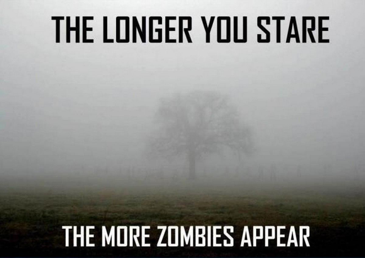 Zombies appearing